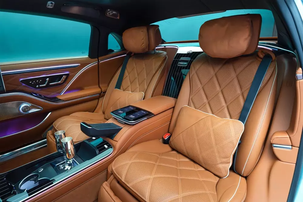 2 ghế thương gia phía sau của Mercedes-Maybach S-Class 2026 2 ghế thương gia phía sau của Mercedes-Maybach S-Class 2026
