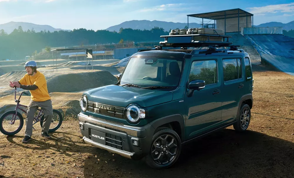 Vén màn Suzuki Hustler phiên bản nâng cấp với thiết kế như “Jimny thu nhỏ” - Ảnh 9.