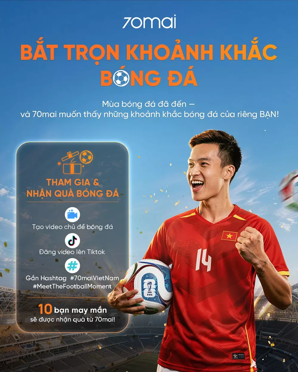 70mai kỷ niệm 10 năm thành lập, ra mắt A810 Lite và chuỗi hoạt động tri ân