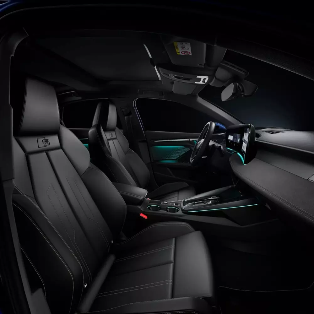 Audi A3 2027 có 4 gói vật liệu nội thất cho khách hàng lựa chọn