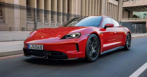 Ô tô điện Porsche Taycan 2027 được bổ sung công nghệ mô phỏng quá trình sang số như xe xăng