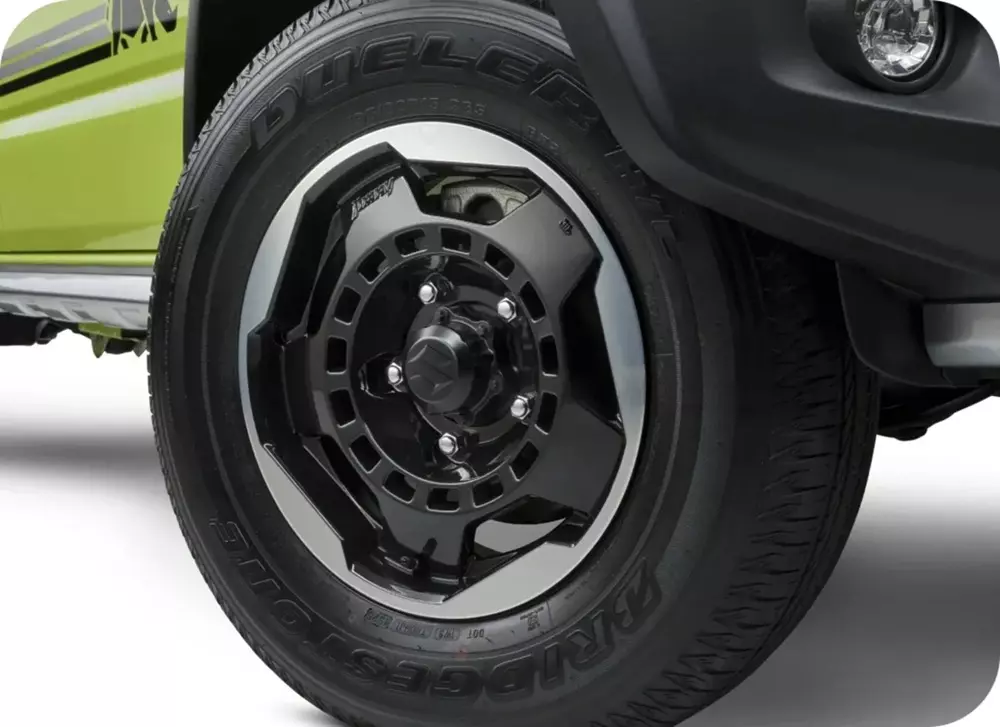 Bộ mâm 15 inch của Suzuki Jimny XL Rhino Special Edition