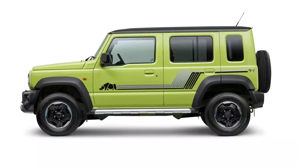 Suzuki Jimny XL Rhino Special Edition được phát triển dựa trên Jimny 5 cửa