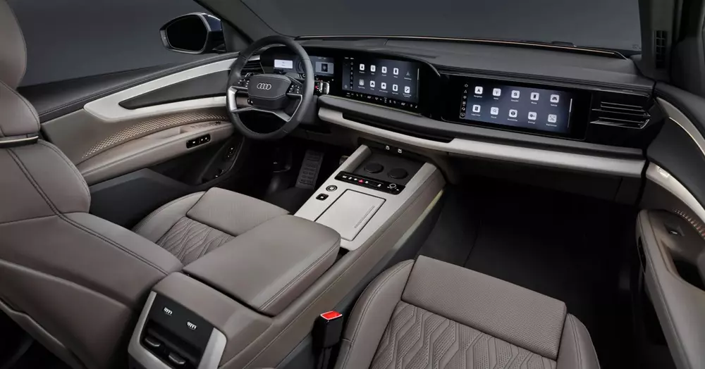 Khoang lái của Audi Q9 2027