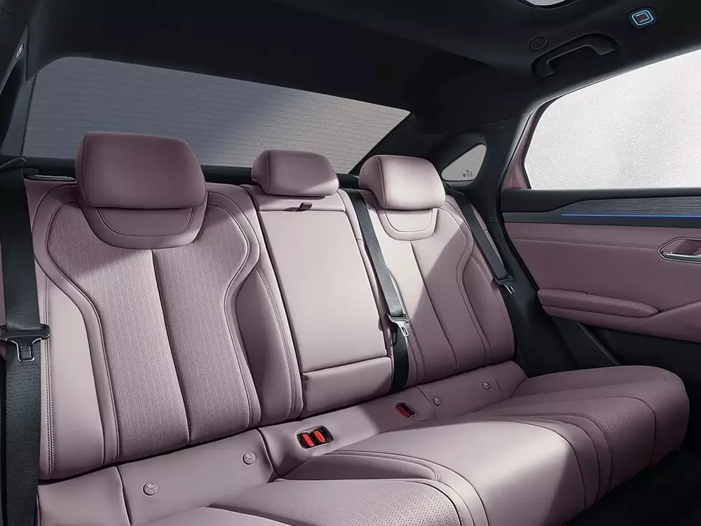 Hàng ghế sau của BYD Qin Max