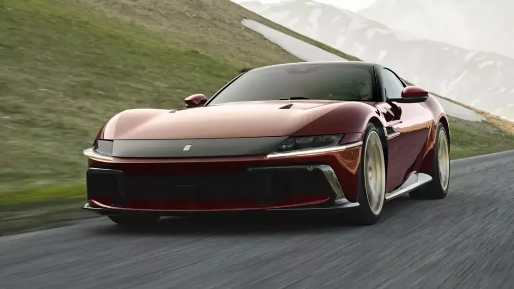 12Cilindri Manuale - siêu xe số sàn đầu tiên của Ferrari kể từ năm 2013 - Ảnh 1.