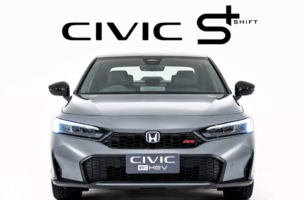 Honda Civic e:HEV 2026 được chốt lịch ra mắt tại Thái Lan, bổ sung tính năng giả lập chuyển số S  Shift
