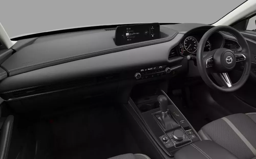 Nội thất của Mazda3 và CX-30 2026 được trang bị thêm trang bị tiện nghi
