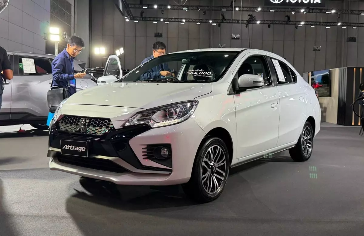 Mitsubishi Attrage nâng cấp ra mắt, thêm hệ thống an toàn chủ động ADAS, chờ ngày về Việt Nam
