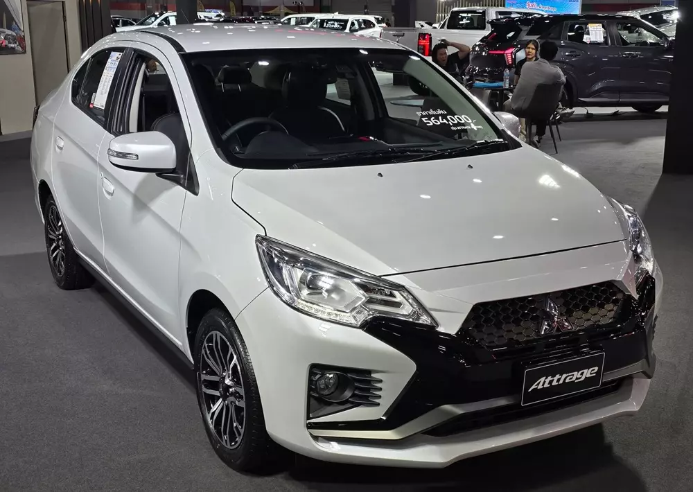 Mitsubishi Attrage 2026 chờ ngày về Việt Nam