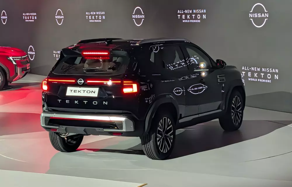 Nissan Tekton ra mắt với thiết kế như Patrol thu nhỏ, giá siêu rẻ, cạnh tranh Hyundai Creta - Ảnh 4.