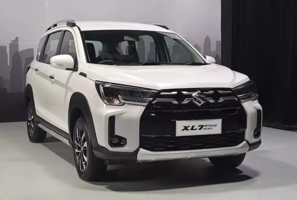 Suzuki XL7 bản nâng cấp lộ hoàn toàn thiết kế ngoại thất trước khi ra mắt trong tháng này - Ảnh 1.