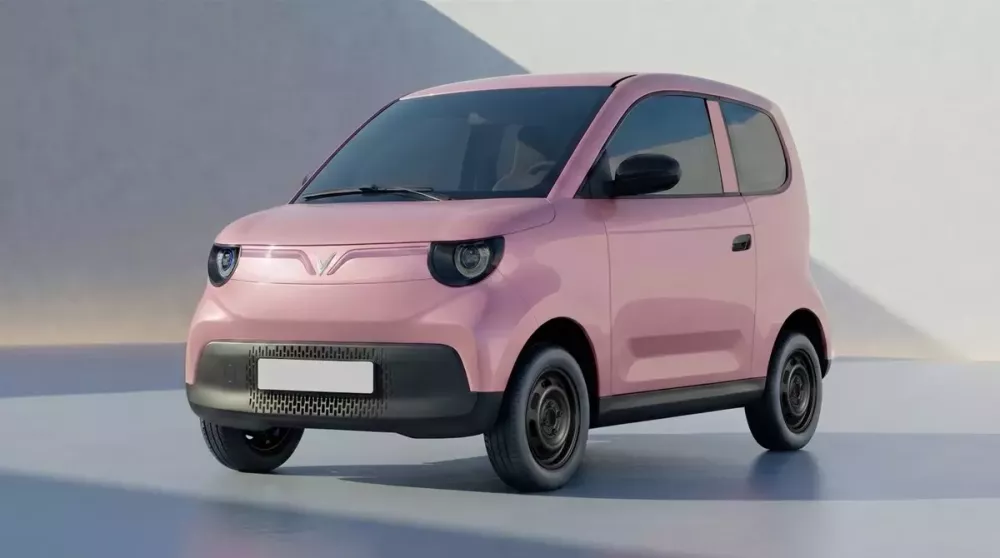 VinFast VF 2 là phiên bản dành cho khách hàng cá nhân của xe dịch vụ Minio Green