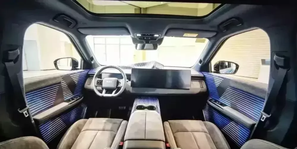 Nội thất rò rỉ của BYD Fang Cheng Bao Ti 9
