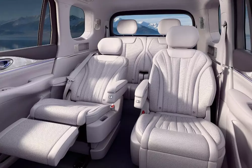 Hàng ghế thú hai của BYD Sealion 08
