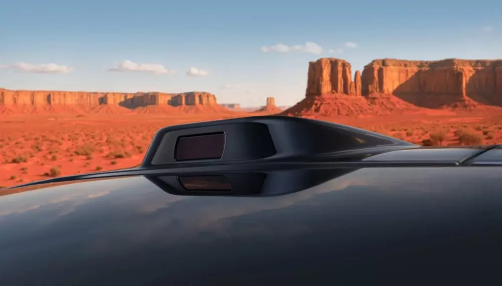 Cadillac XT5 2027 có cảm biến LiDAR trên nóc