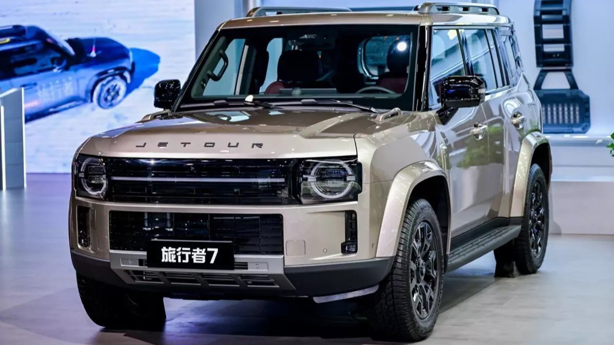 Chery ra mắt Jetour Traveller 7 – mẫu SUV 5 chỗ với thiết kế như Land Rover Defender