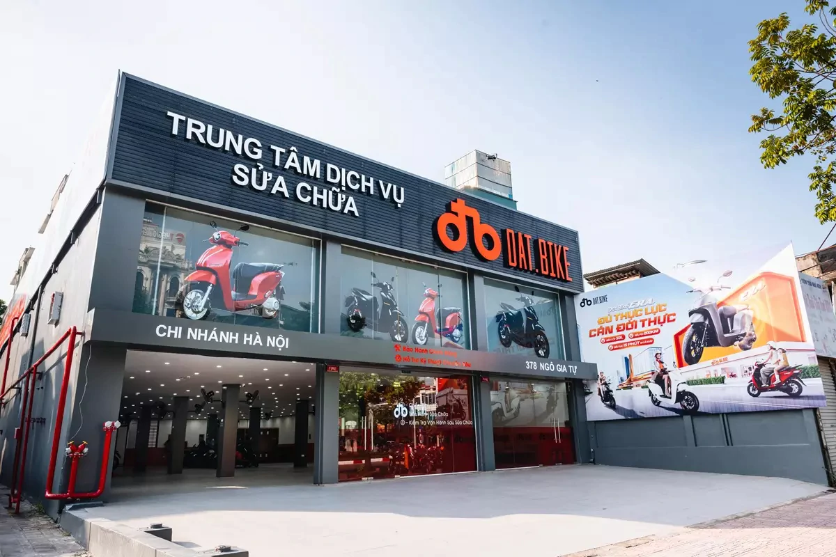 Hãng xe máy điện Dat Bike khai trương Trung tâm Dịch vụ Sửa chữa Mega Service Center tại Hà Nội