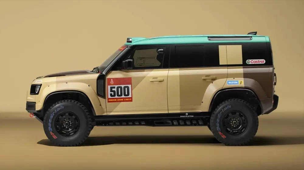 Land Rover Defender Dakar dùng mâm 20 inch và lốp 35 inch