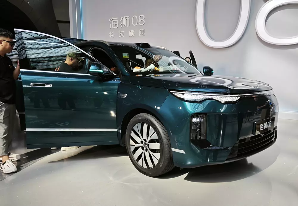 Ngắm hình ảnh "bằng xương, bằng thịt" của BYD Sealion 08 - SUV cỡ lớn mới được bán ra thị trường - Ảnh 2.