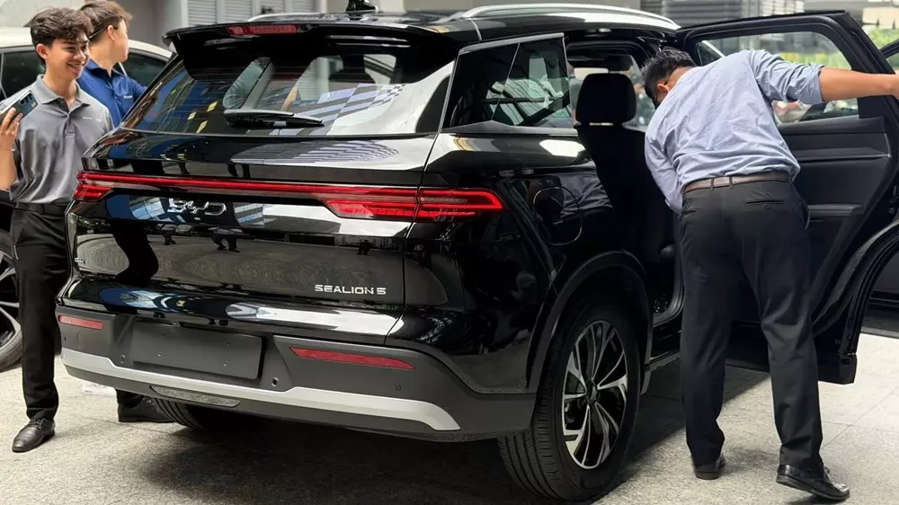 BYD Sealion 5 nằm trong phân khúc SUV cỡ C