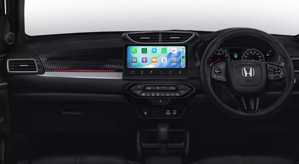 Honda WR-V 2026 dùng màn hình 10 inch mới