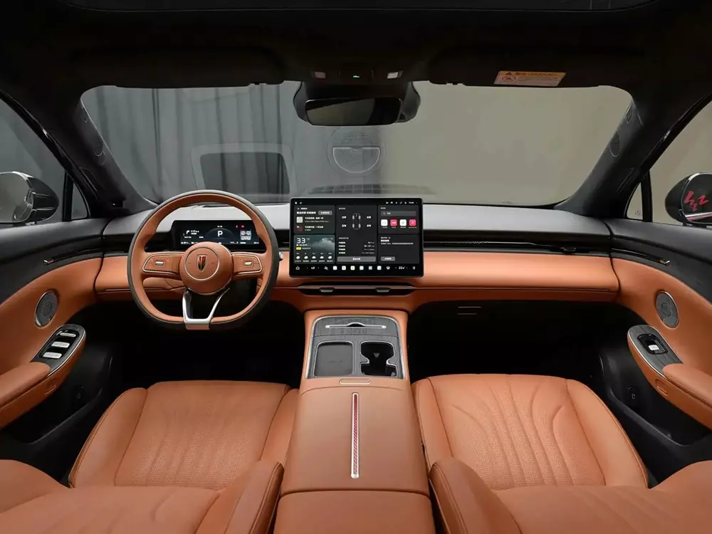 Hongqi H7 thế hệ mới chính thức trình làng, chạy 240 km không tốn xăng - Ảnh 5.