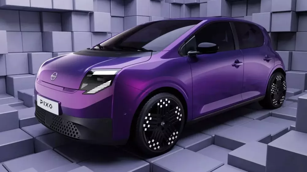 nissan-pixo-1-6475 Nissan Pixo màu tím Wonder Purple