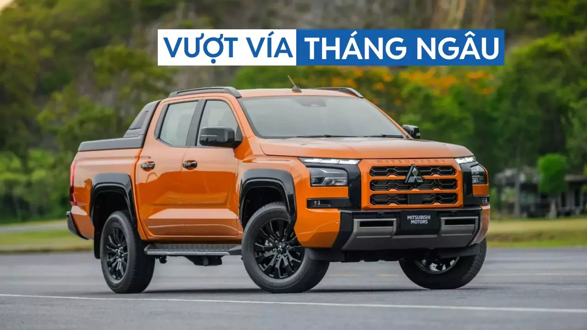 Tháng Ngâu không làm khó Mitsubishi Việt Nam: Triton lập kỷ lục, soán ngôi vương bán tải