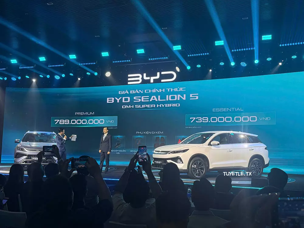 BYD Sealion 5 chính thức ra mắt Việt Nam