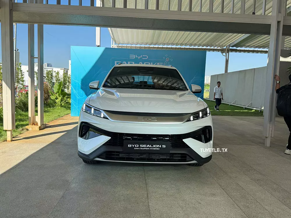BYD Sealion 5 sở hữu thiết kế đặc trưng
