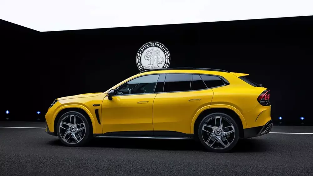 Mercedes-AMG GT SUV sở hữu bộ mâm khỏe khoắn và hệ thống phanh dành cho xe hiệu suất cao
