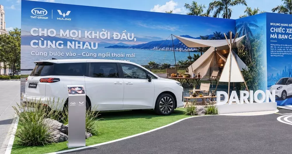 Wuling ra mắt 4 mẫu xe mới ở Việt Nam, điểm nhấn là Darion với nội thất 7 chỗ, cửa lùa chỉnh điện - Ảnh 3.
