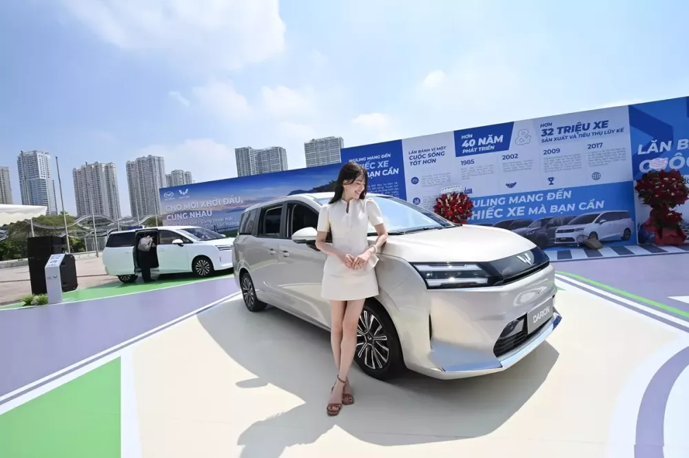 Wuling ra mắt 4 mẫu xe mới ở Việt Nam, điểm nhấn là Darion với nội thất 7 chỗ, cửa lùa chỉnh điện - Ảnh 1.